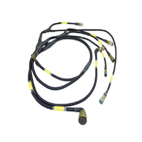 Cable assembly for tracked vehicles